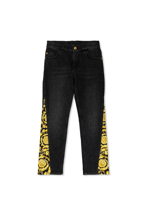 Jeans with barocco motif, zdjęcie 1 Jeans with barocco motif od Versace Kids