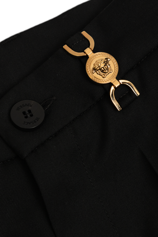 Versace Kids Creased trousers