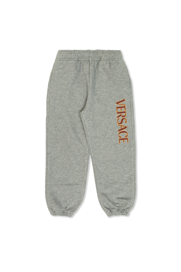 Sweatpants with logo od Versace Kids