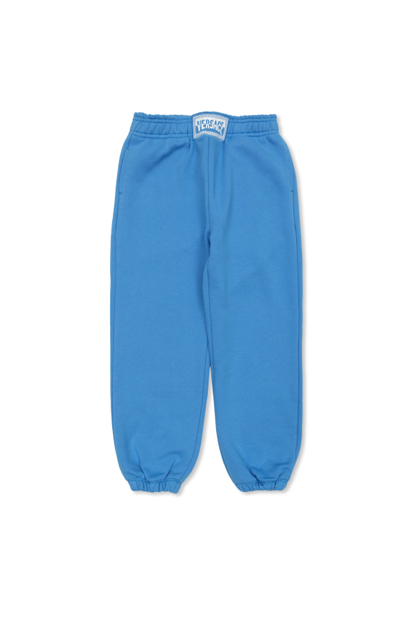 Sweatpants with logo od Versace Kids