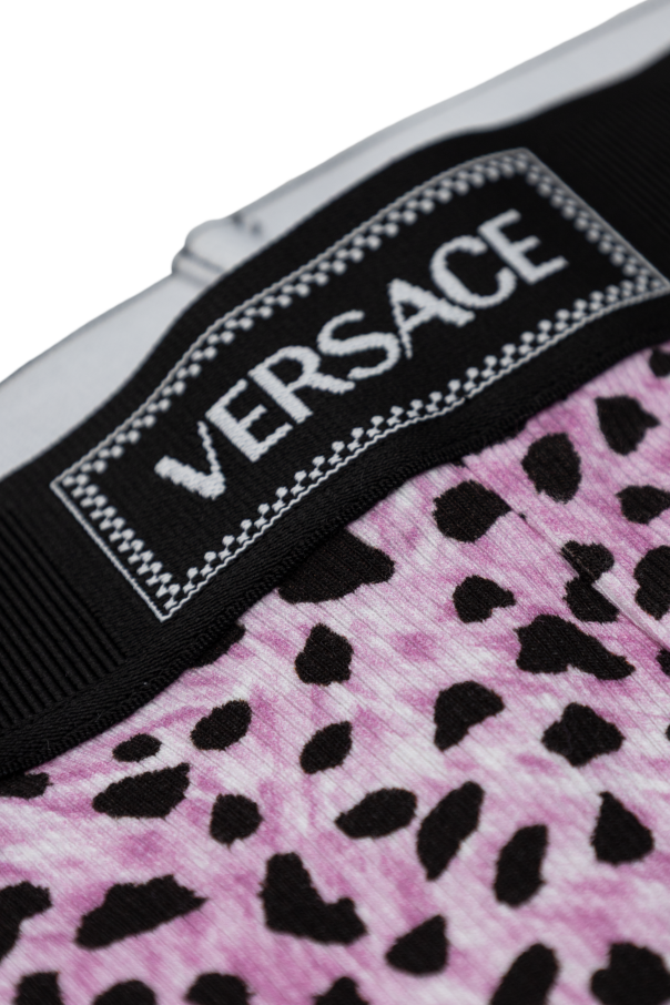 Versace Kids Leggings with logo