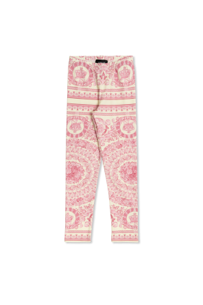 Leggings mit „barocco“-Print
