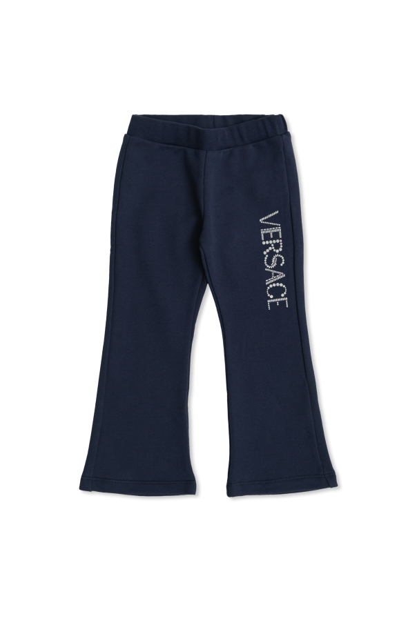Trousers with logo od Versace Kids