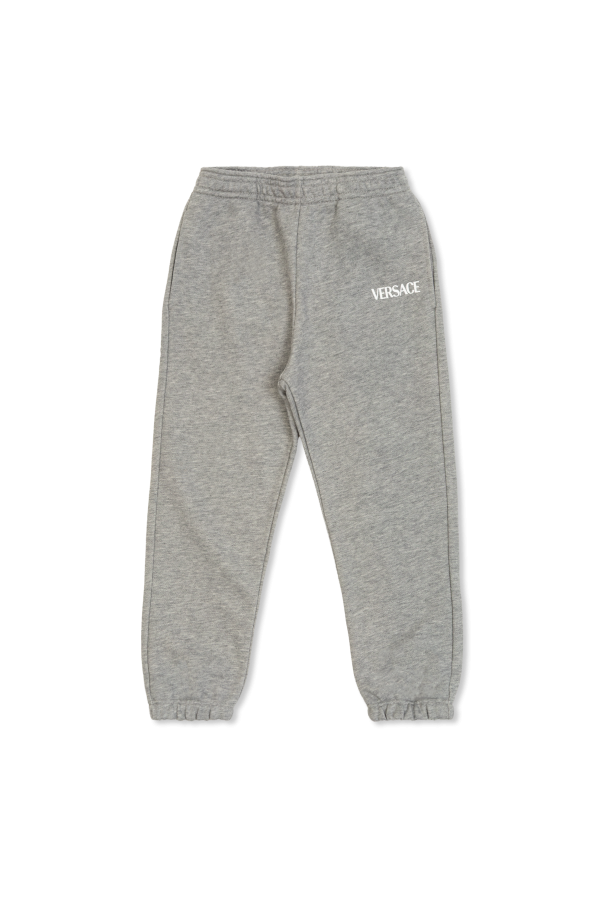 Sweatpants with logo od Versace Kids