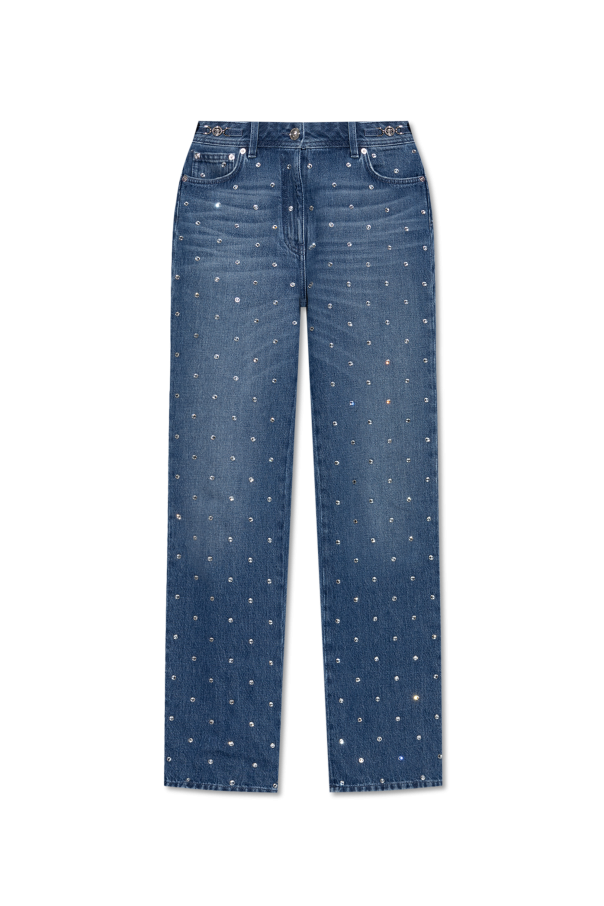 Jeans with shimmering crystals, zdjęcie 1 Jeans with shimmering crystals od Versace