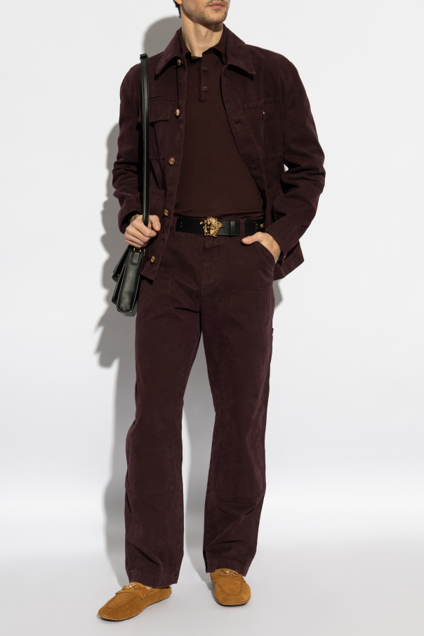 Versace cargo style jeans