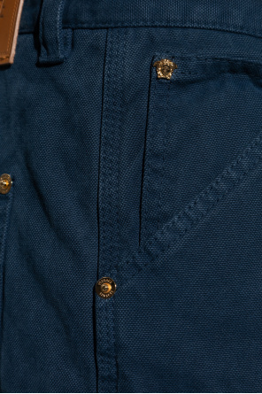 Versace Trousers with multiple pockets