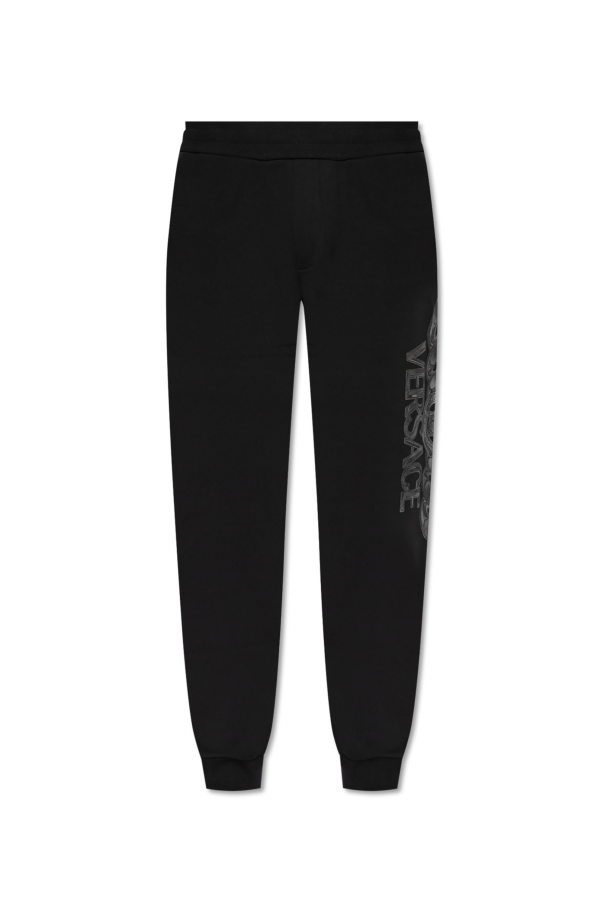 Versace Jogginghose mit aufgedrucktem Logo