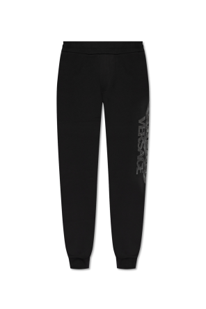 Sweatpants with printed logo