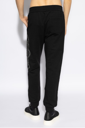Versace Jogginghose mit aufgedrucktem Logo