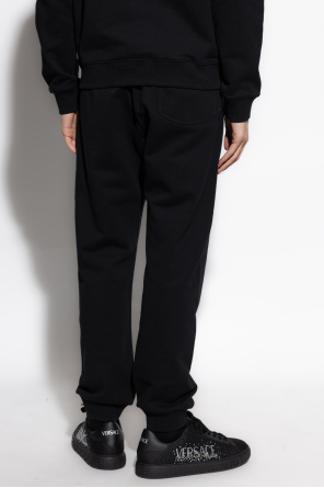 Versace Pantalones de chándal con logo