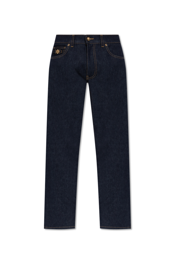 Tapered leg jeans od Versace