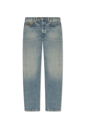 Jeansy z efektem `vintage`