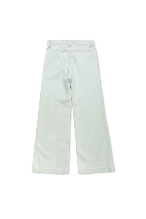 Versace Kids Vaqueros de pernera acampanada