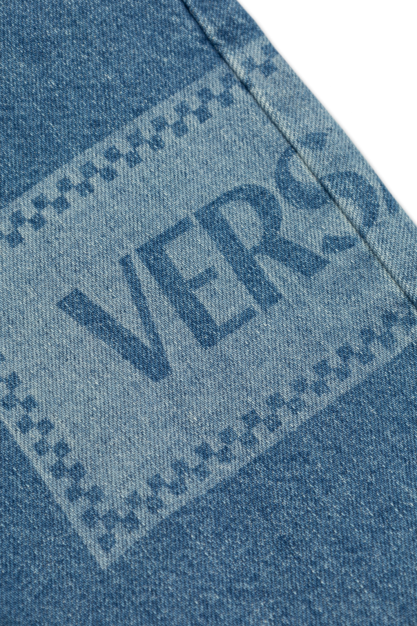 Versace Kids Jeans with logo