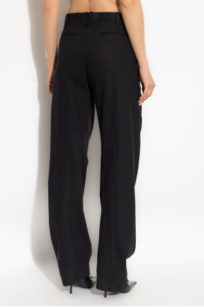 Versace Baumwollhose mit Ziernaht an den Hosenbeinen