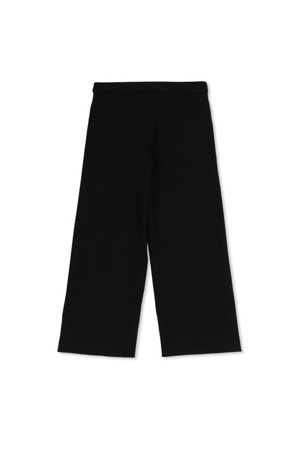 Versace Kids Trousers with stitched seams on legs
