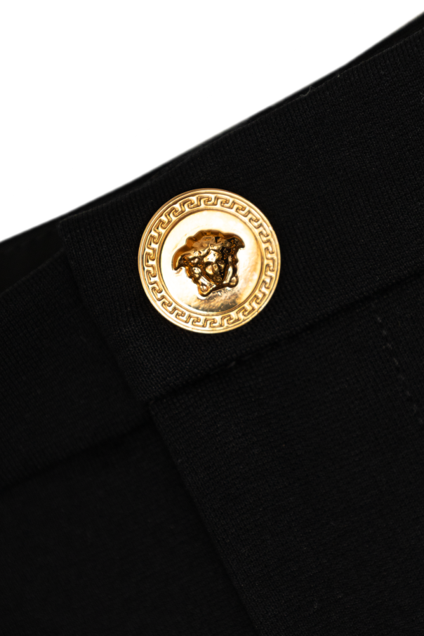 Versace Kids Trousers with stitched seams on legs