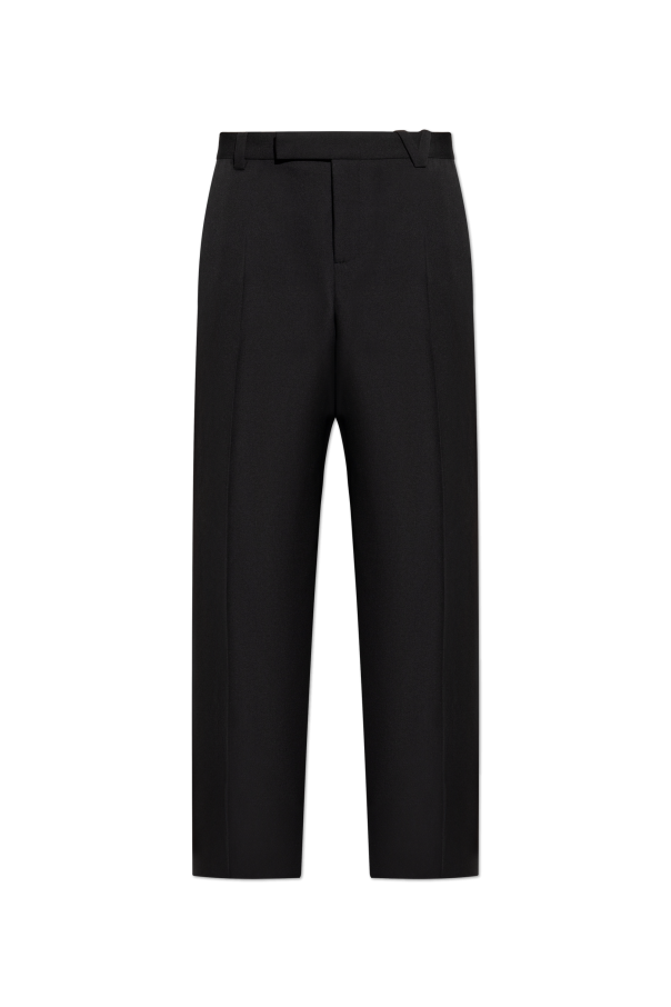 Wool crease trousers od Versace