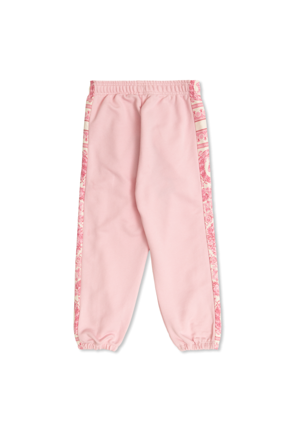 Versace Kids Sweathose mit Print