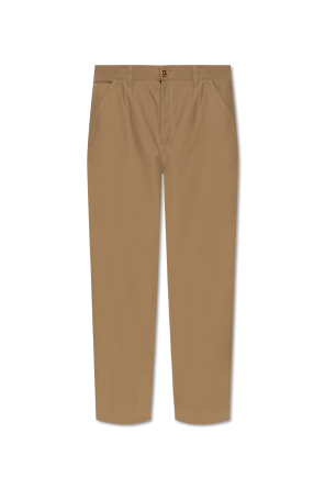 Cotton trousers with multiple pockets