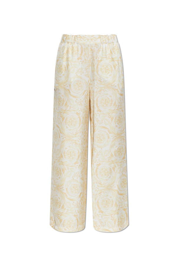 Silk trousers od Versace
