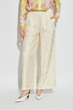 Versace Silk trousers