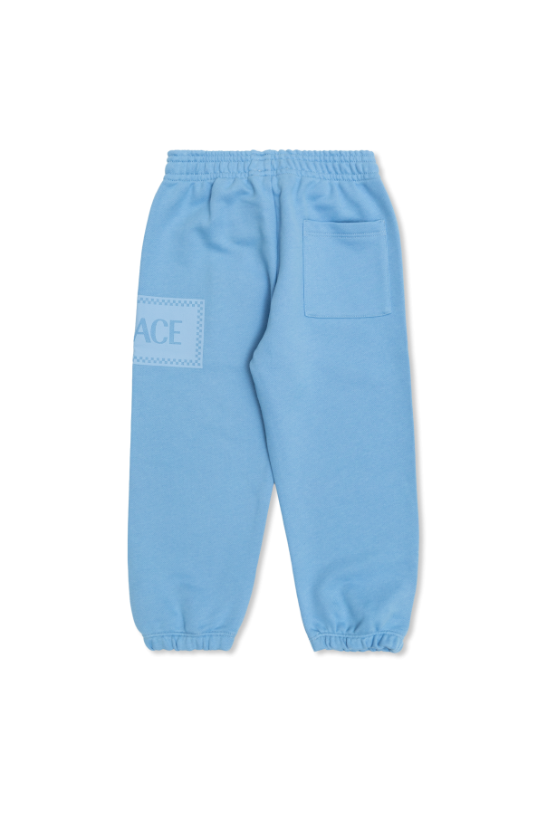 Versace Kids Spodnie  z logo