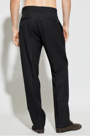 Versace Wollhose mit Bügelfalte