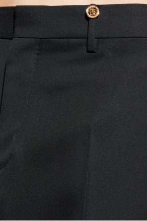 Versace Wollhose mit Bügelfalte