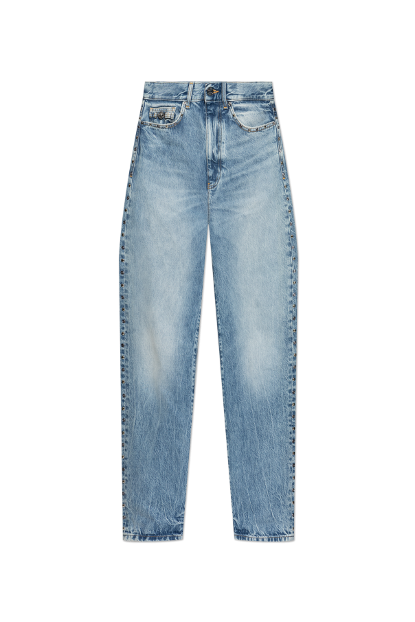 Jeans with slightly tapered legs od Versace