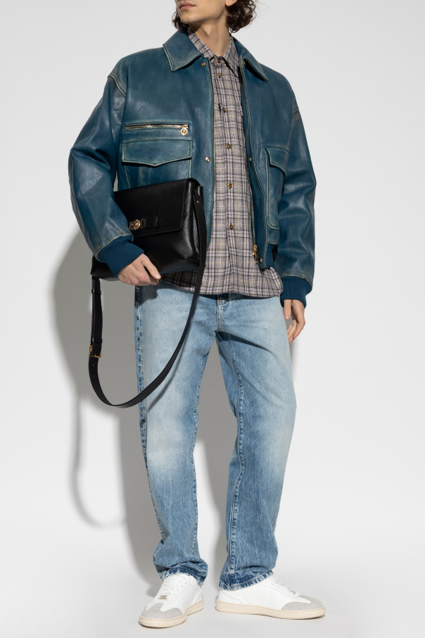 Versace Vaqueros con perneras ligeramente entalladas