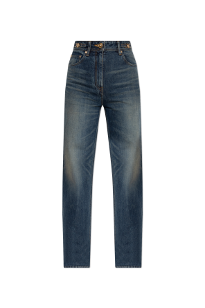 Straight-leg jeans