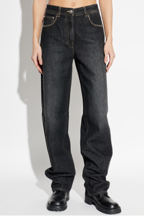 Versace Jeans with shimmering appliqués