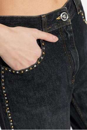 Versace Jeans with shimmering appliqués