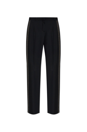 Pantalones de vestir con tachuelas