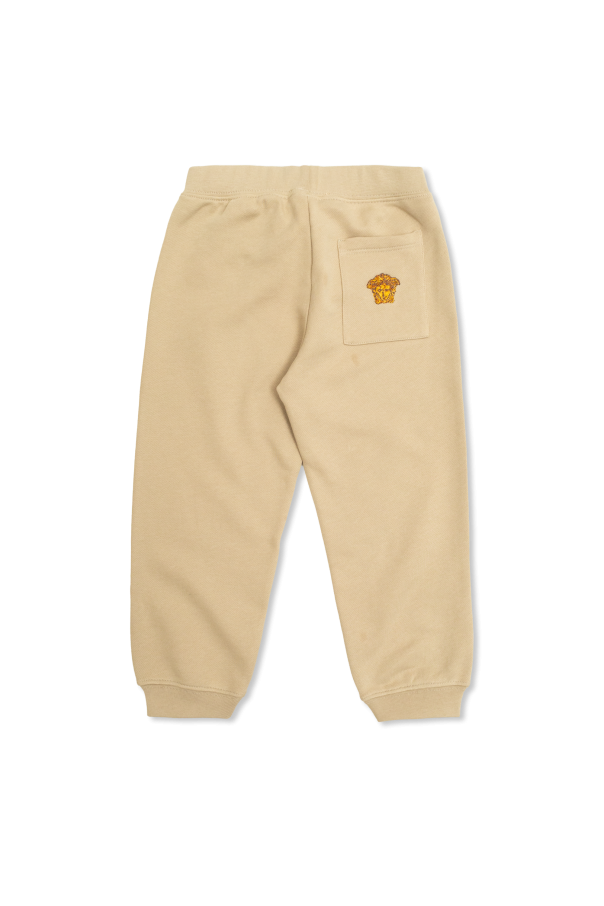 Versace Kids Pantalones deportivos de algodón