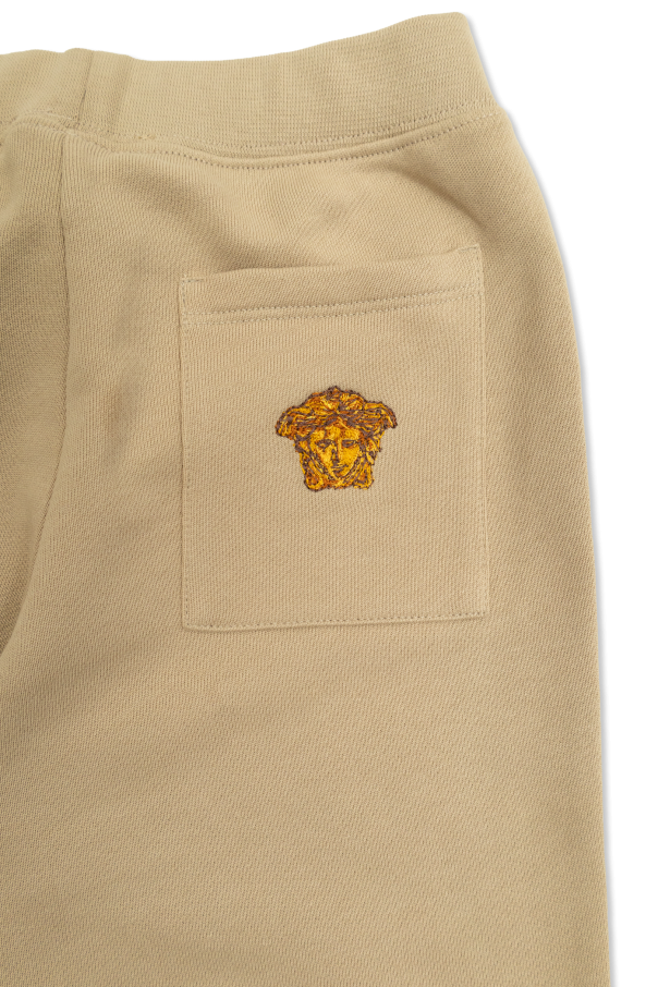 Versace Kids Pantalones deportivos de algodón