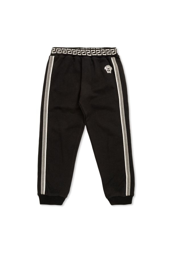 Sweatpants with Medusa head od Versace Kids