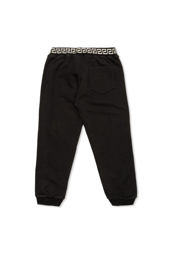 Versace Kids Spodnie dresowe z głową Meduzy