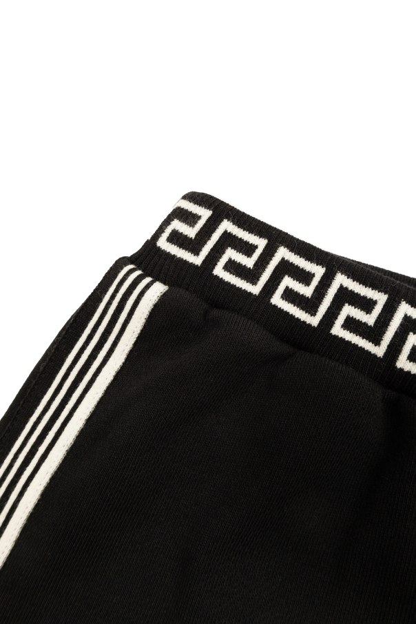 Versace Kids Spodnie dresowe z głową Meduzy