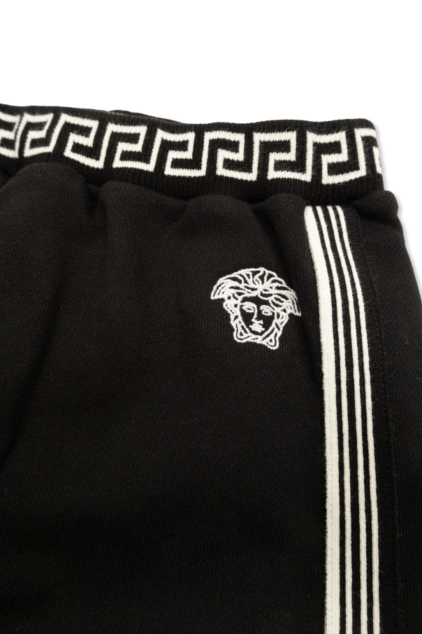 Versace Kids Spodnie dresowe z głową Meduzy