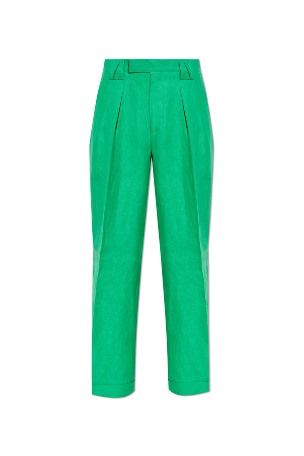Pleated trousers od Versace