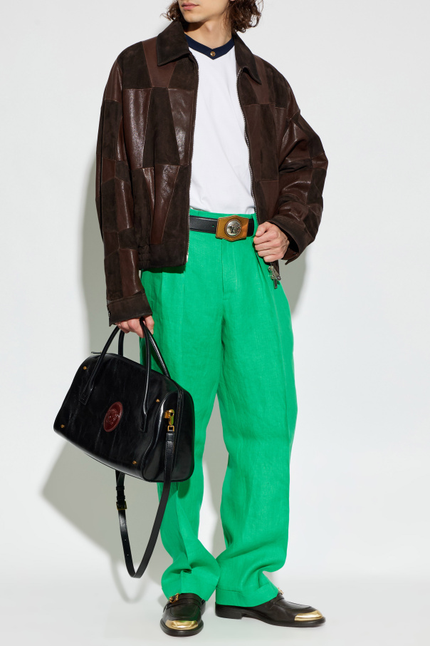 Versace Pleated trousers