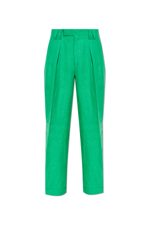 Pleated trousers