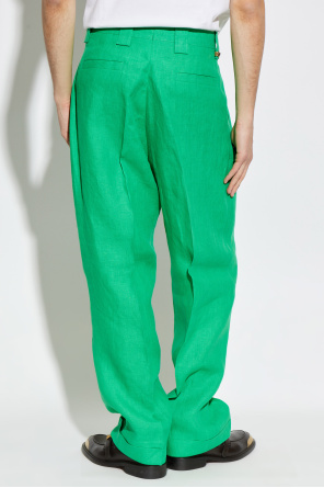 Versace Pleated trousers