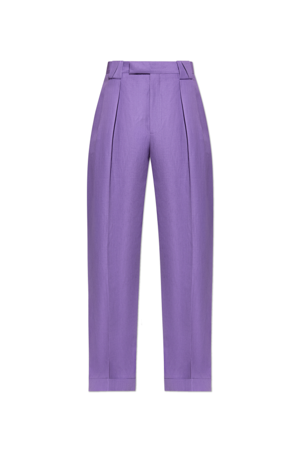 Creased trousers od Versace