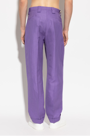 Versace Creased trousers