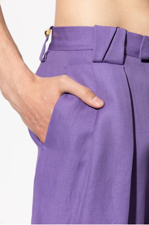 Versace Creased trousers