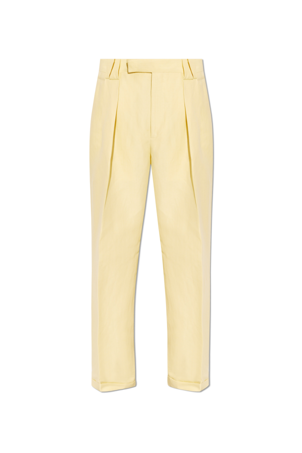 Creased trousers od Versace